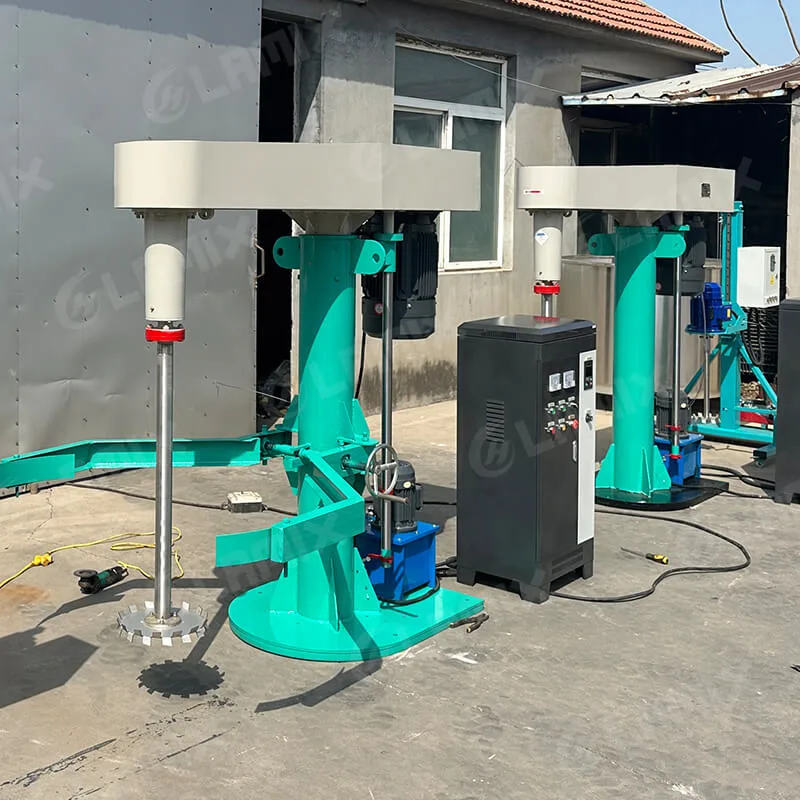 Hydraulic Lifting Paint Disperser Mixer