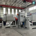 Two explosion-proof sigma kneaders installed at LRMIX factory for battery and metal powder mixing applications