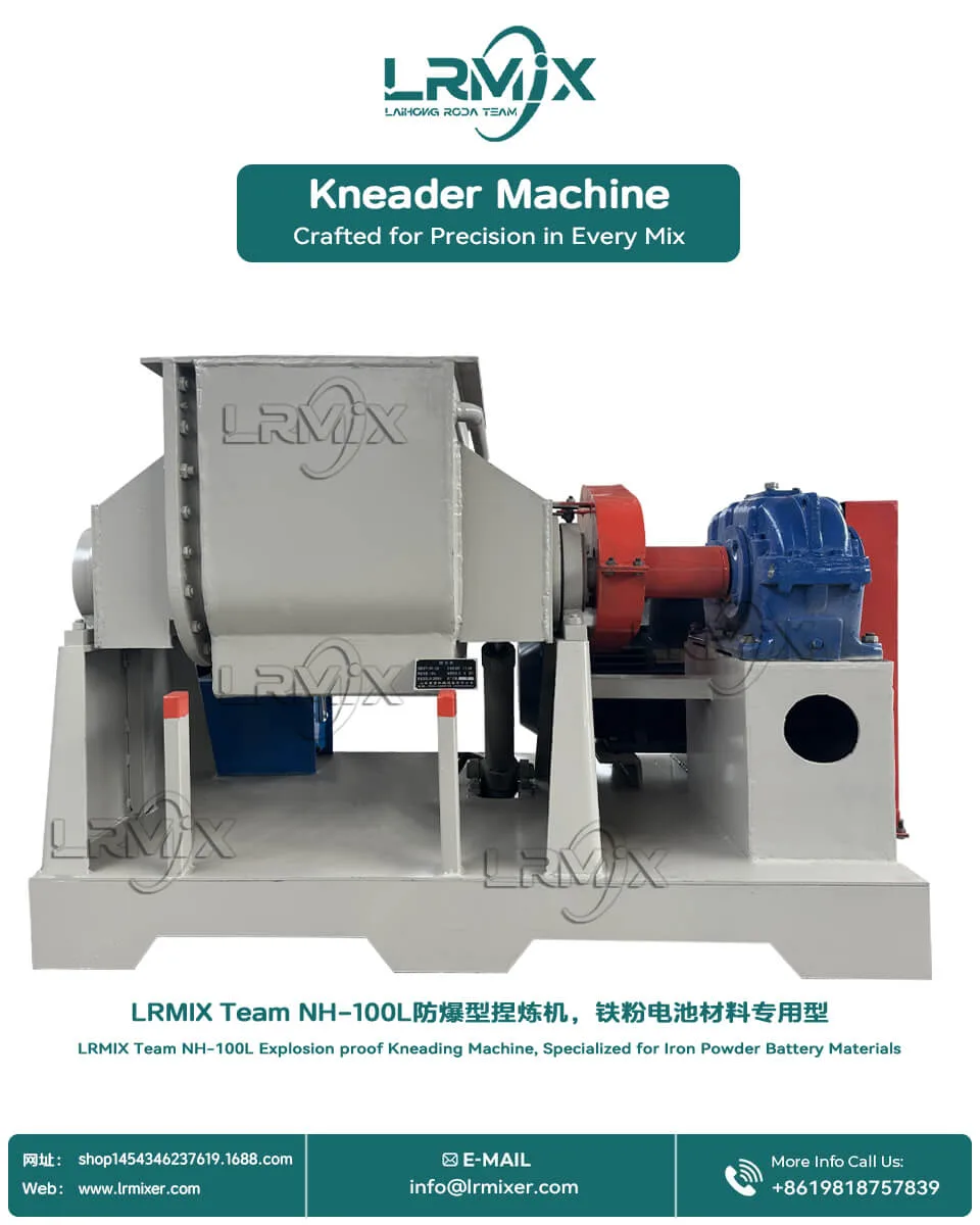 sigma kneader for battery materials