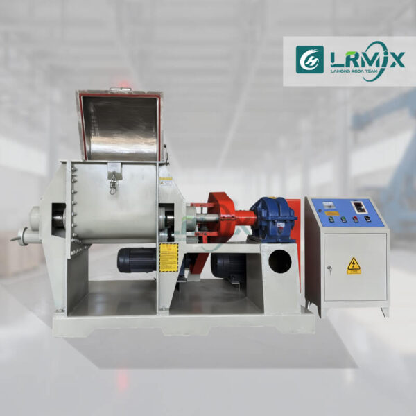 100L screw extruder kneader with mechanical seal - high-precision PS cutout rendering illustrating overall structure and key components.