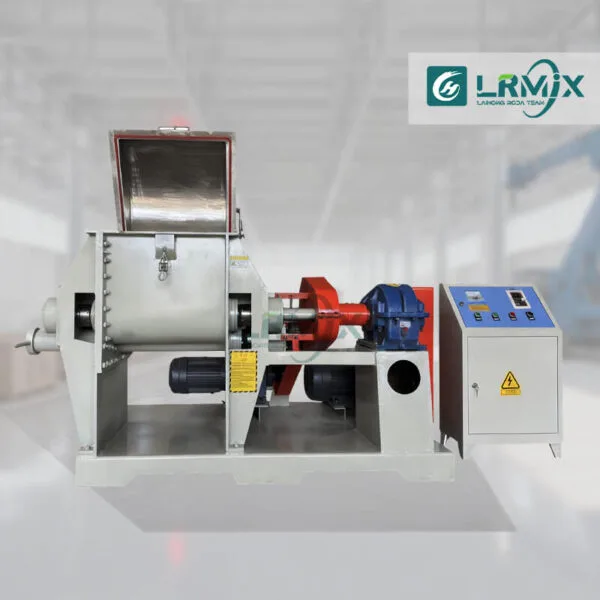 100L screw extruder kneader with mechanical seal - high-precision PS cutout rendering illustrating overall structure and key components.