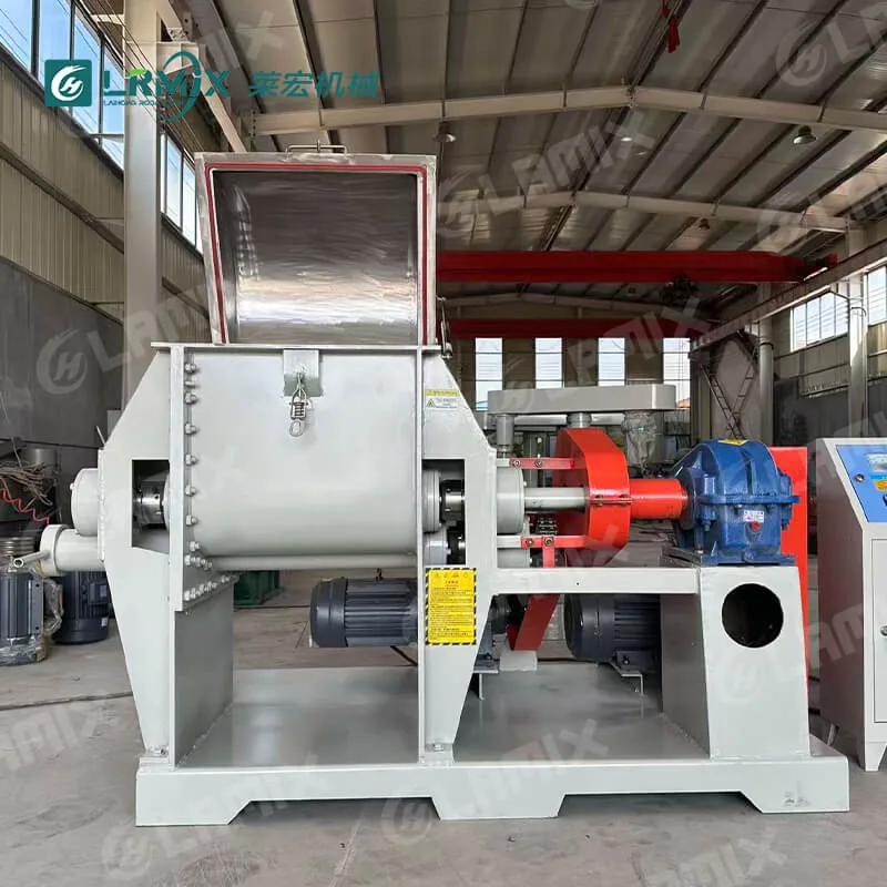 100L screw extruder kneader with mechanical seal - real-life front view, high-definition photo displaying front structure and control interface.