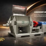 LRMIX 100L screw extrusion sigma kneader machine product render