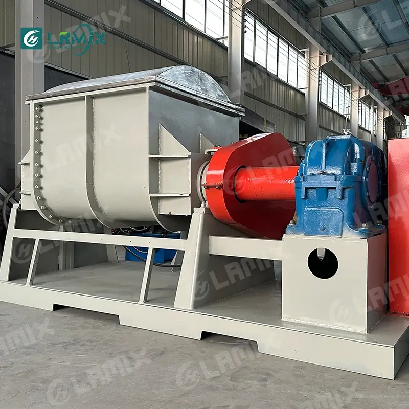 LRMIX 600L sigma kneader machine factory left side view