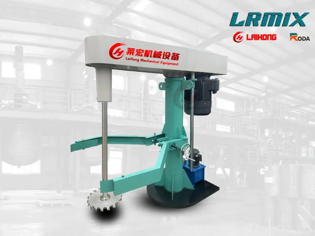 high speed disperser mixer for paint coating ink production