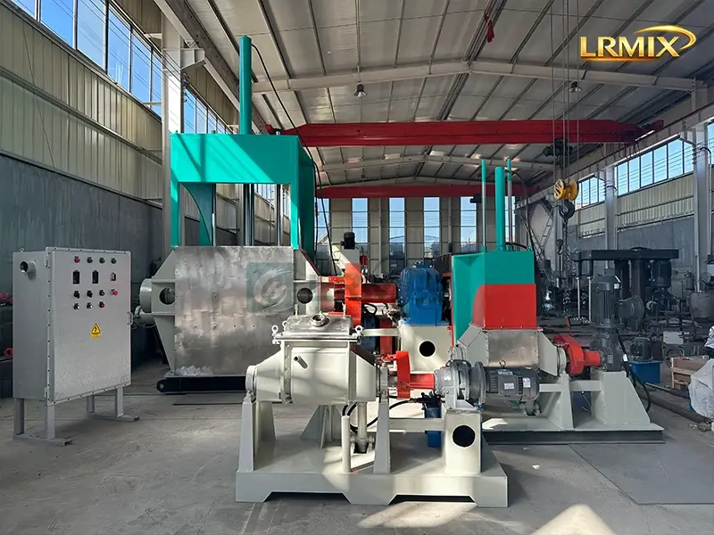 large custom industrial kneader machine LRMIX manufacturer