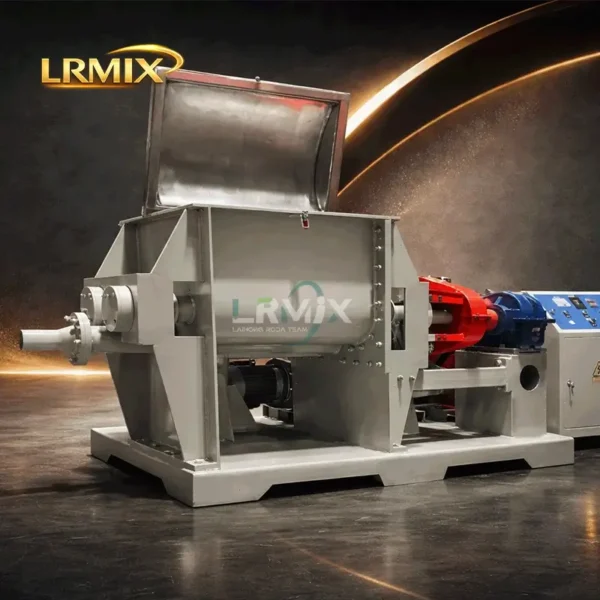 LRMIX 100L screw extrusion sigma kneader machine product render
