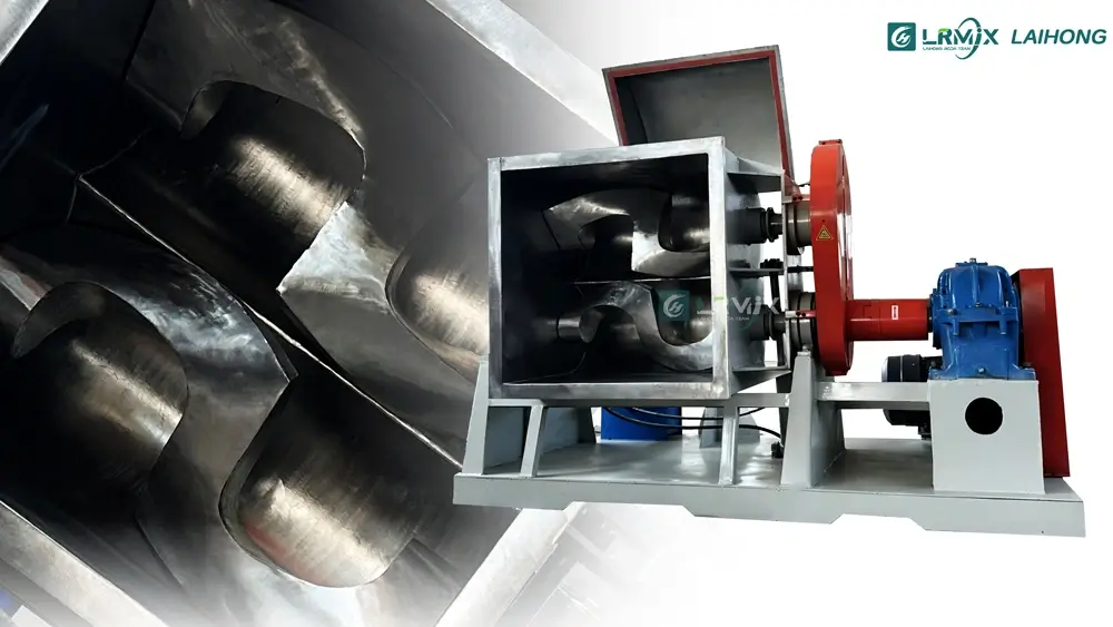 Heavy duty 500L sigma blade kneader mixer for silicone rubber processing